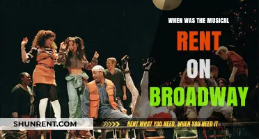 Rent's Broadway Debut: A Look Back at the Iconic Musical's Journey