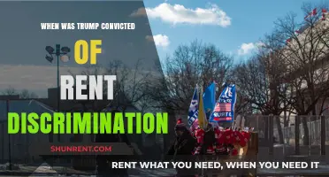 Trump's Rent Discrimination Conviction: A Historical Overview
