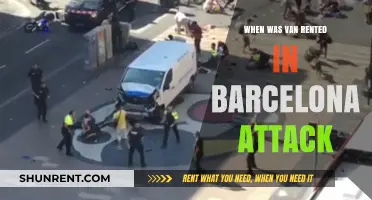 Unveiling the Timeline: Van Rental in the Barcelona Attack