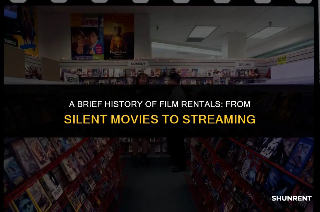 when were films first available to rent