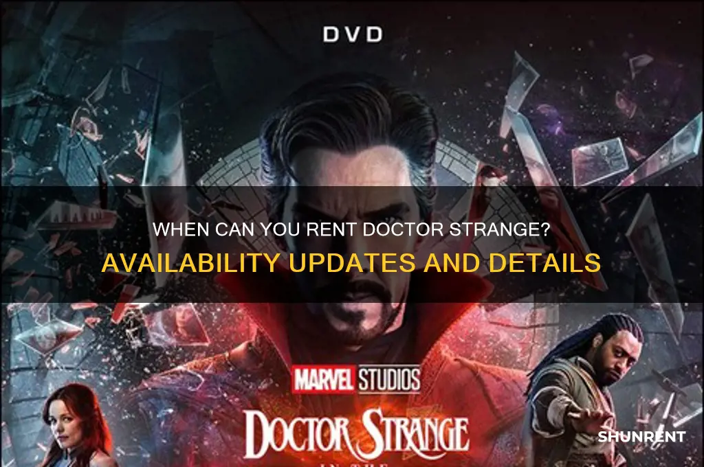 when whill dr strange be available for rent