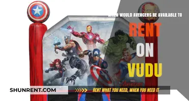 Avengers on Vudu: Rental Release Date and Availability