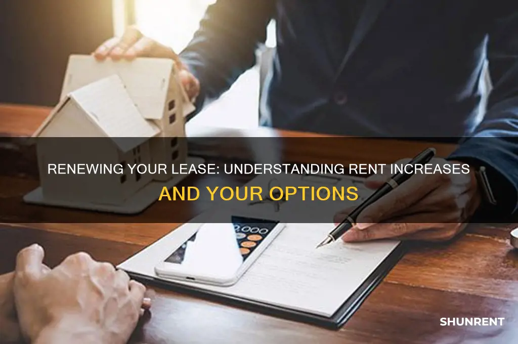 when you renew your lease does your rent go up