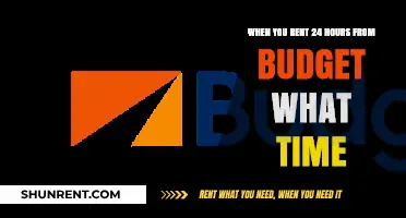 Budget 24-Hour Rental: Understanding Pickup and Return Times Explained