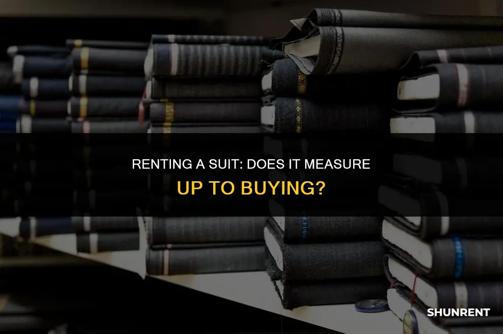 when you rent a suit doew it