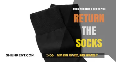 Renting a Tux: What Happens to the Socks Afterward?