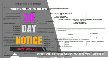 Renting and Moving On: Navigating the 30-Day Notice Process Smoothly