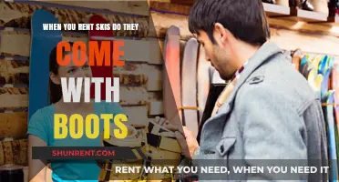 Renting Skis: Do Boots Come Included in Your Rental Package?