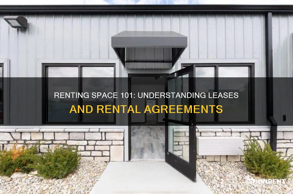when you rent space what is it called