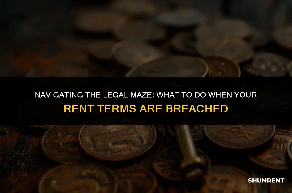 when your rent terms have been breatched