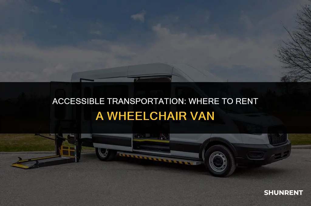 where an i rent a wheelchair van