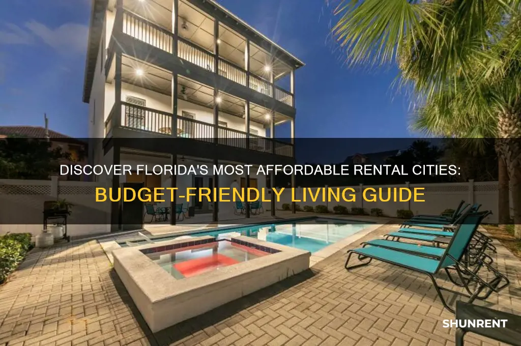where are the cheapest places to rent in florida