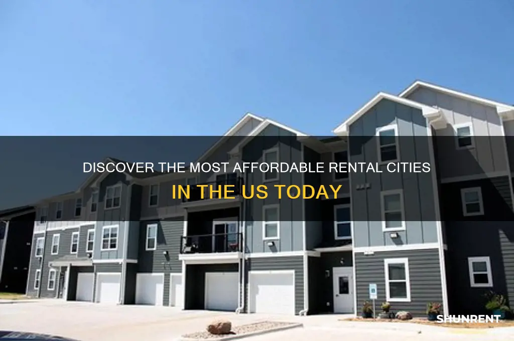 where are the cheapest places to rent in the us