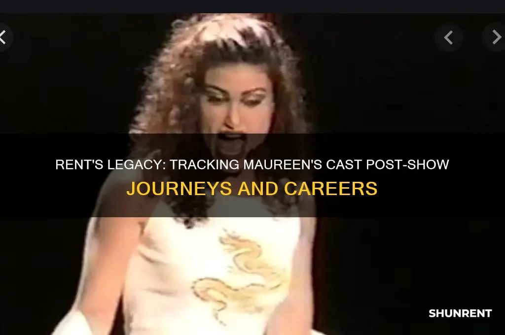 where are they after maureens show in rent