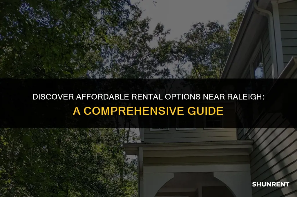 where around raliegh is cheaper to rent