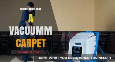 Where Can I Rent a Vacuum Carpet: Your Ultimate Guide