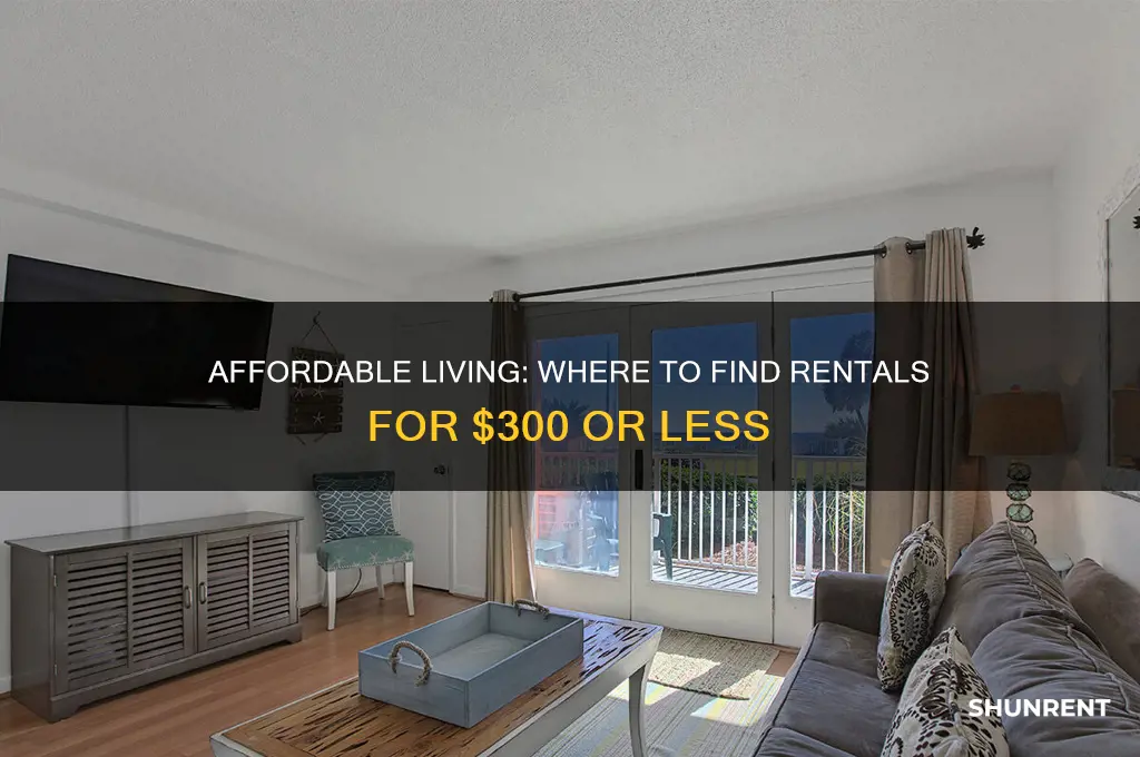 where cn i rent for 300 or less