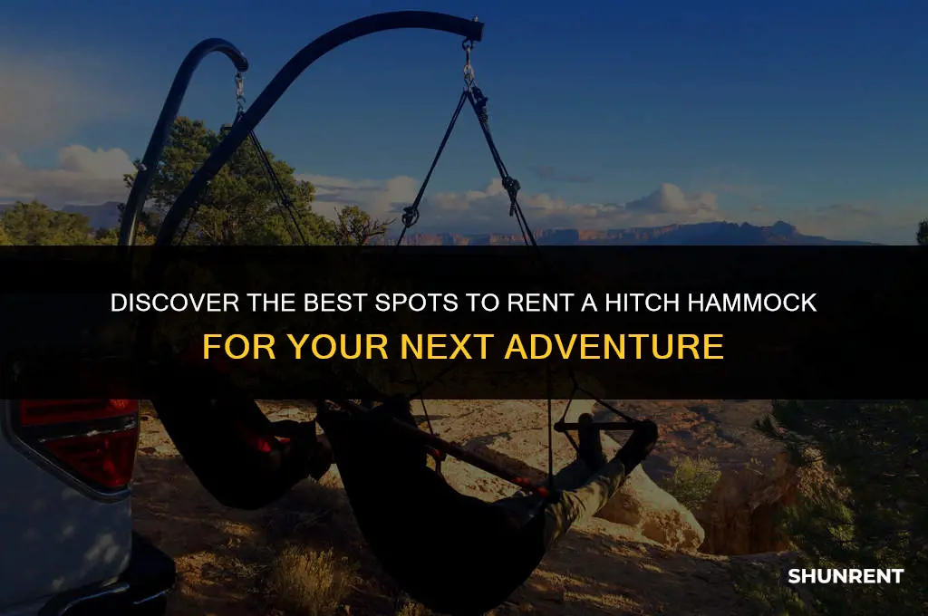 where cnan i rent a hitch hammock