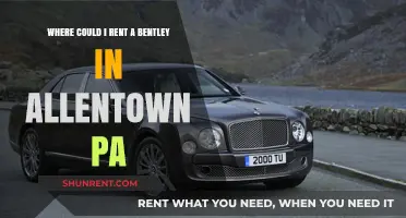 Luxury Car Rentals: Where to Rent a Bentley in Allentown, PA