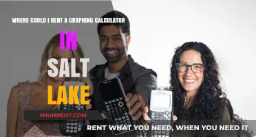 Rent a Graphing Calculator in Salt Lake: Your Quick Guide