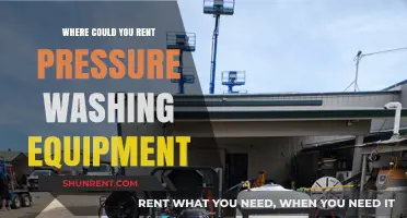 Where to Rent Pressure Washing Equipment: A Comprehensive Guide