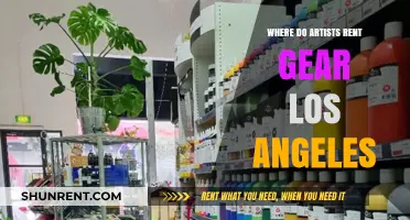 Where to Rent Art Supplies and Gear in Los Angeles