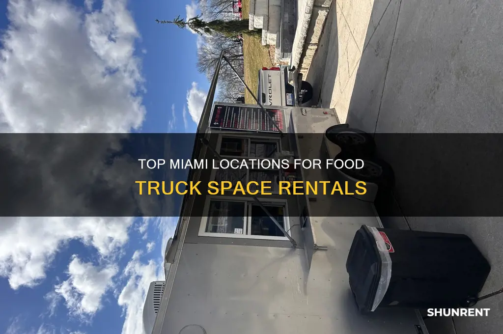 where do food trucks rent space in miami
