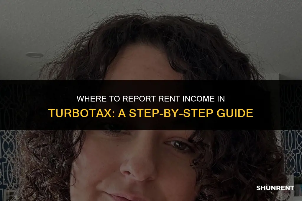 where do i add rent in turbotax