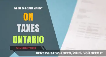 Claiming Rent on Taxes in Ontario: A Step-by-Step Guide