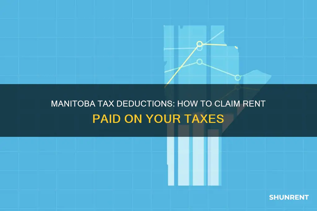 where do i claim rent paid on my taxes manitoba