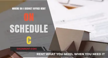 Deducting Office Rent on Schedule C: A Step-by-Step Guide
