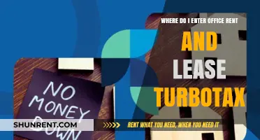 How to Enter Office Rent and Lease Expenses in TurboTax