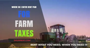 Farm Tax Deductions: Where to Report Rent Paid for Agricultural Land