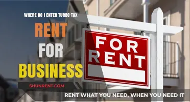 TurboTax Business Rent Deduction: Where to Enter Rental Expenses
