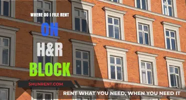 How to File Rent on H&R Block: A Step-by-Step Guide