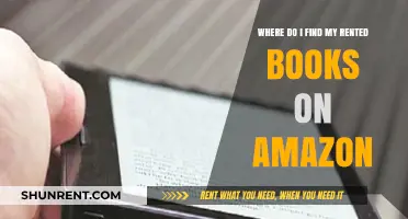 How to Locate Your Rented Books on Amazon: A Quick Guide