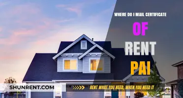 Where to Mail Your Certificate of Rent Paid: A Quick Guide