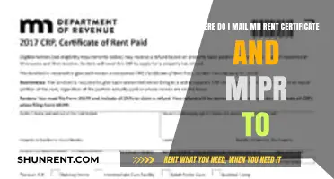 Where to Mail MN Rent Certificate and MIPR: A Quick Guide
