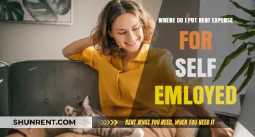 Self-Employed Rent Expense: Where to Record It on Your Taxes