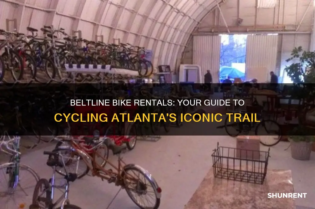 where do i rent a bike on the beltline