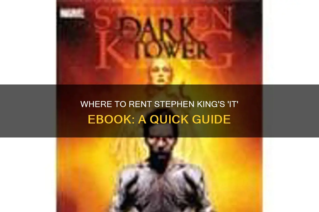 where do i rent a ebook of stephen king it