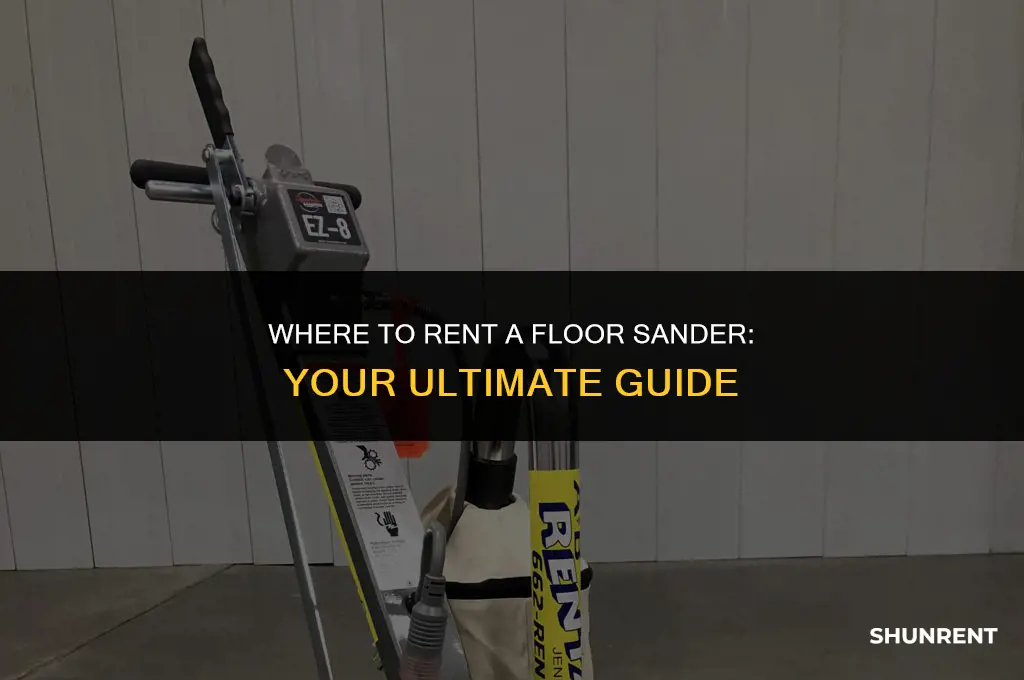 where do i rent a floor sander