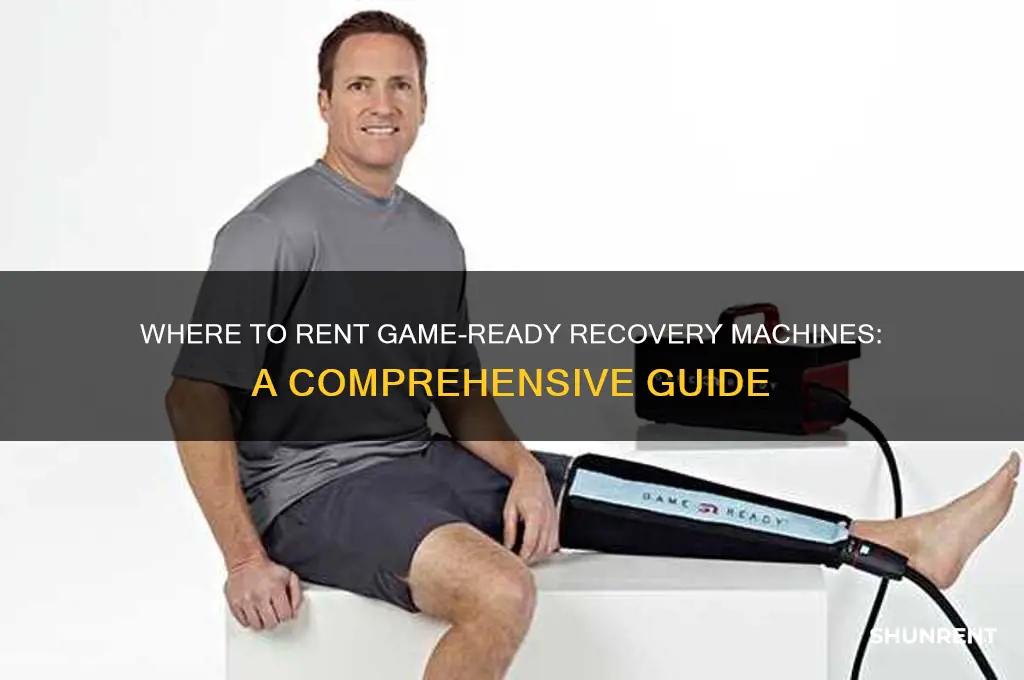 where do i rent a game ready recovery machine