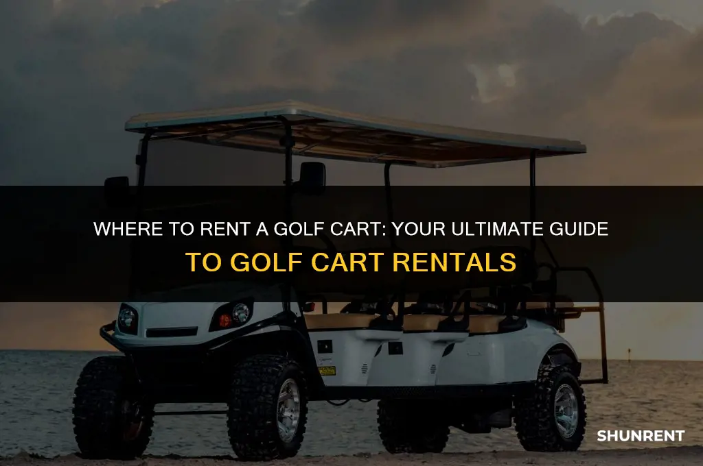 where do i rent a golf cart
