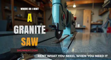 Where to Rent a Granite Saw: A Comprehensive Guide