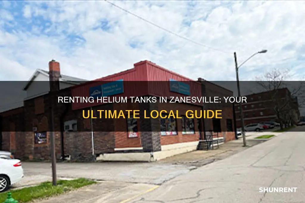 where do i rent a helium tank in zanesville