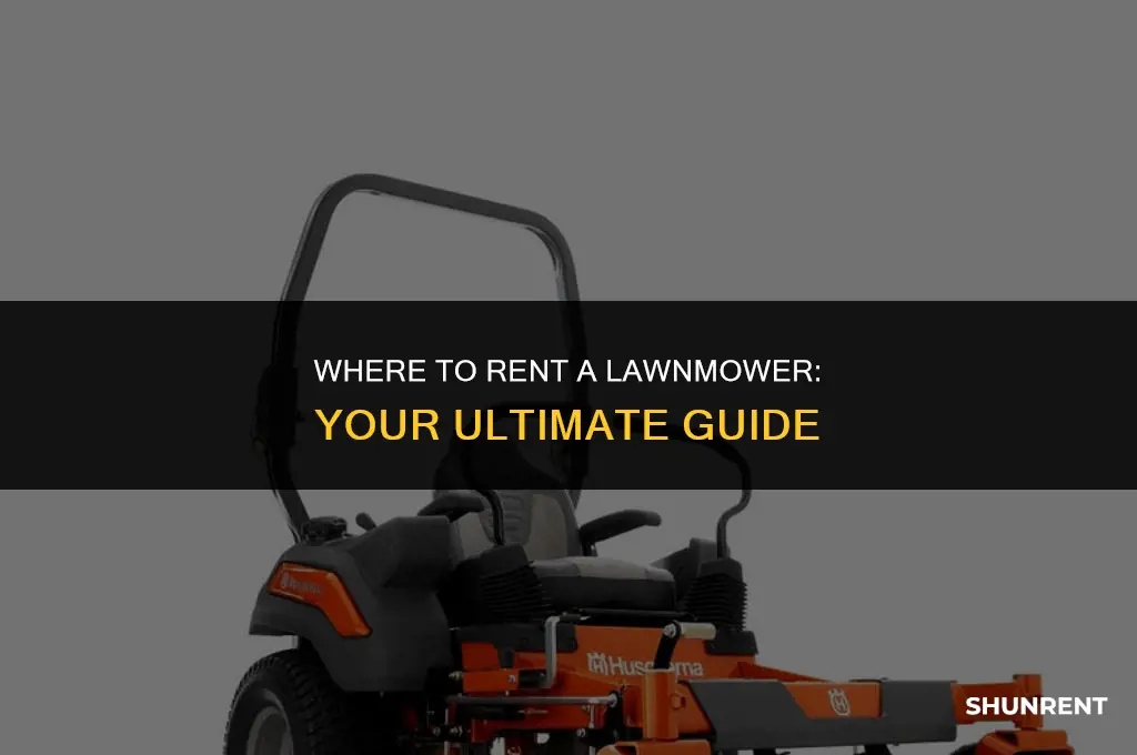 where do i rent a law arator