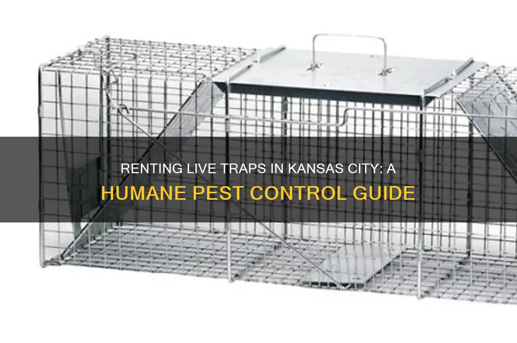 where do i rent a live trap kansas city