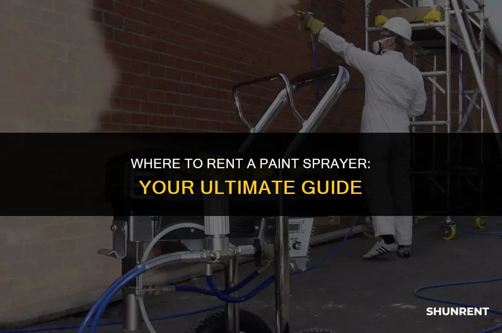where do i rent a paint sprayer