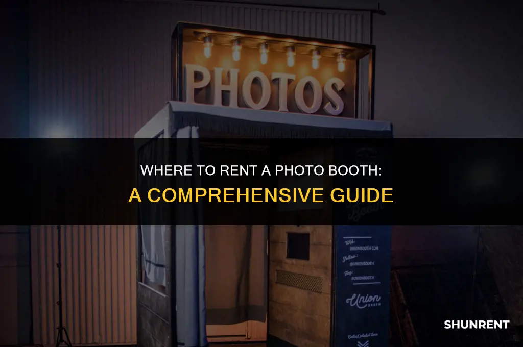 where do i rent a photo booth